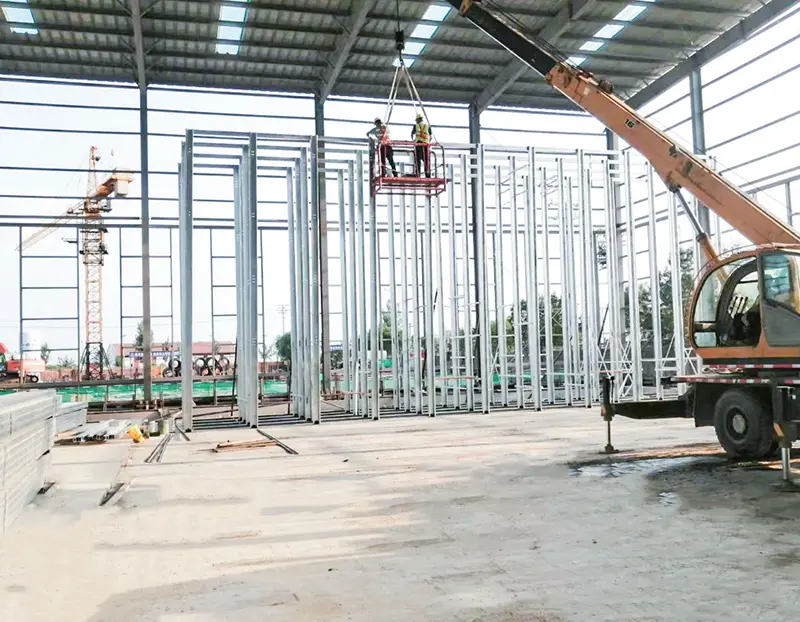 Phòng bảo dưỡng bằng gạch